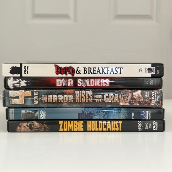 DVD Horror Bundle, 5 boxes, 8 films total - Picture 1 of 11
